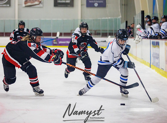 Minnesota Ice Cougars vs Jr. Queens 105
