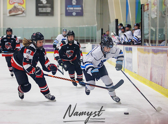 Minnesota Ice Cougars vs Jr. Queens 106