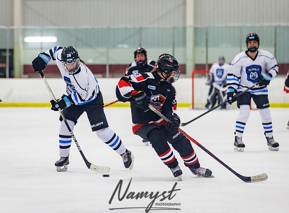 Minnesota Ice Cougars vs Jr. Queens 165