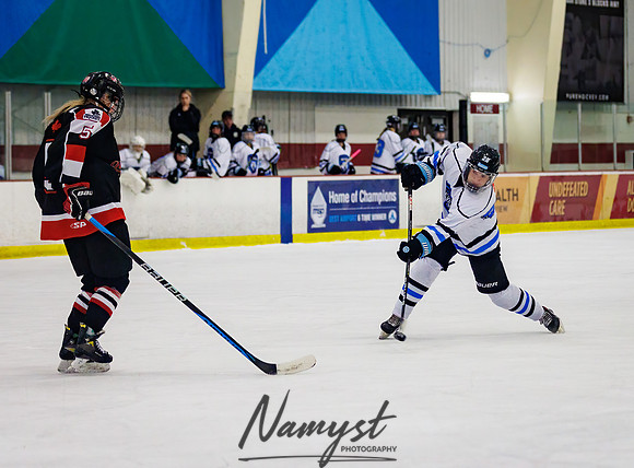 Minnesota Ice Cougars vs Jr. Queens 215