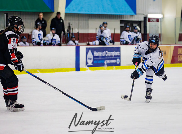 Minnesota Ice Cougars vs Jr. Queens 218