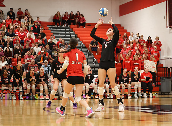 Centennial vs Blaine Girls Varsity Volleyball 45