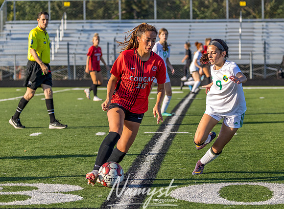 Centennial vs Park Center Girls Varsity Soccer 062