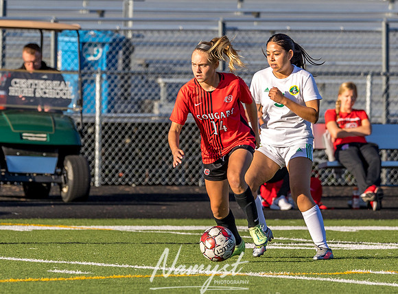 Centennial vs Park Center Girls Varsity Soccer 085