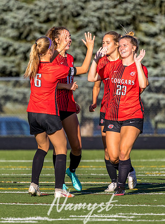 Centennial vs Park Center Girls Varsity Soccer 090