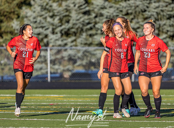 Centennial vs Park Center Girls Varsity Soccer 091