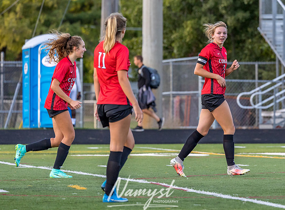 Centennial vs Park Center Girls Varsity Soccer 187