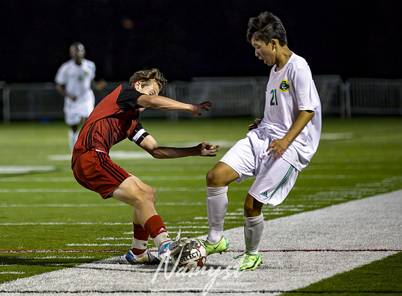 Centennial vs Park Center Boys Varsity Soccer 025