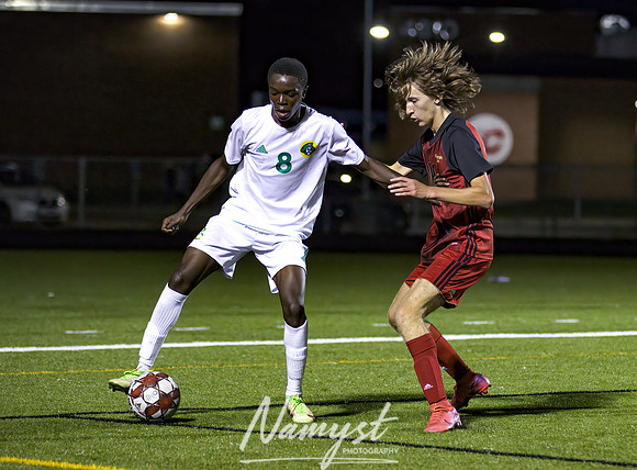 Centennial vs Park Center Boys Varsity Soccer 038