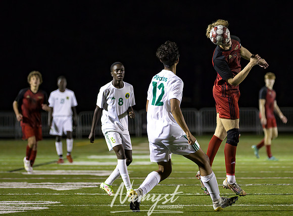 Centennial vs Park Center Boys Varsity Soccer 049