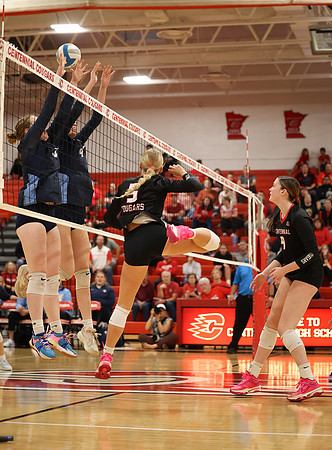 Centennial vs Blaine Girls Varsity Volleyball 51