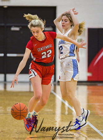 Centennial vs Blaine JV Basketball 073