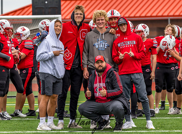 Centennial at Maple Grove High School JV Football Game 0068