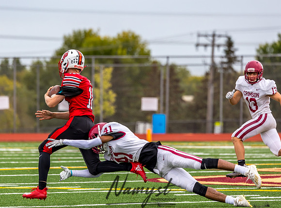 Centennial at Maple Grove High School JV Football Game 0078
