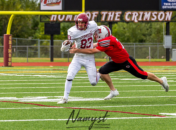 Centennial at Maple Grove High School JV Football Game 0097