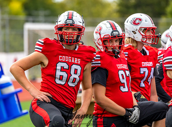 Centennial at Maple Grove High School JV Football Game 0103