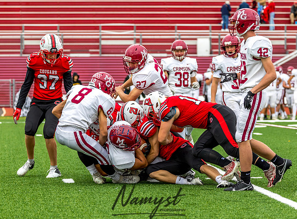 Centennial at Maple Grove High School JV Football Game 0006