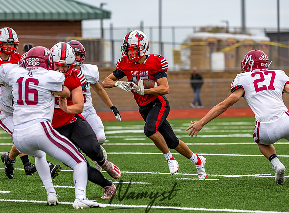 Centennial at Maple Grove High School JV Football Game 0008