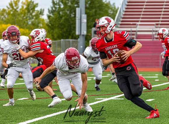Centennial at Maple Grove High School JV Football Game 0020