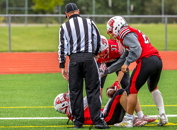 Centennial at Maple Grove High School JV Football Game 0030