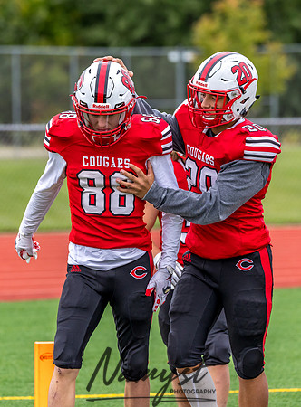 Centennial at Maple Grove High School JV Football Game 0031
