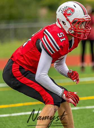 Centennial at Maple Grove High School JV Football Game 0042