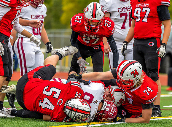 Centennial at Maple Grove High School JV Football Game 0041