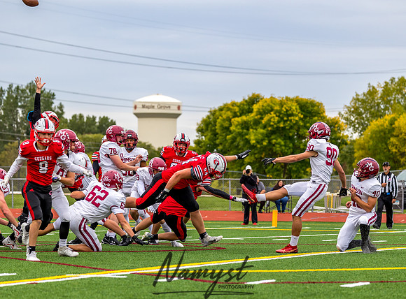 Centennial at Maple Grove High School JV Football Game 0048