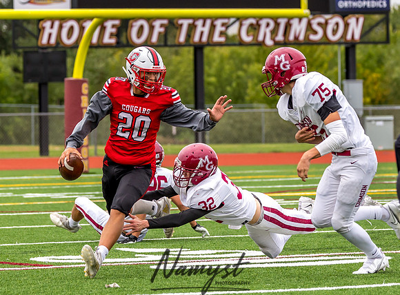 Centennial at Maple Grove High School JV Football Game 0056