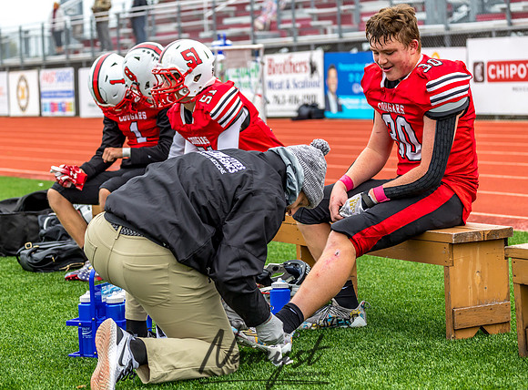 Centennial at Maple Grove High School JV Football Game 0054
