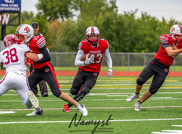 Centennial at Maple Grove High School JV Football Game 0058