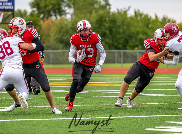 Centennial at Maple Grove High School JV Football Game 0059