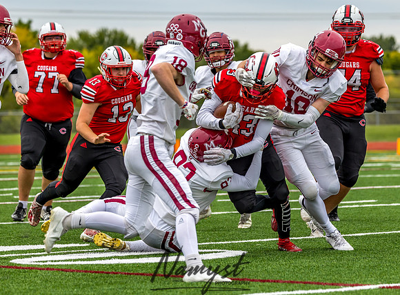 Centennial at Maple Grove High School JV Football Game 0062