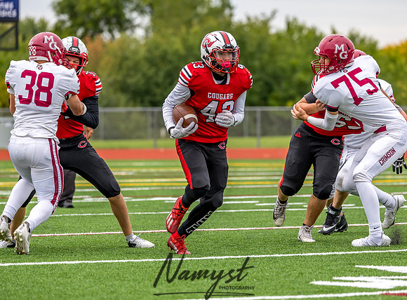 Centennial at Maple Grove High School JV Football Game 0061