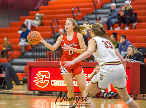 Centennial vs Maple Grove Girls JV Basketball 121