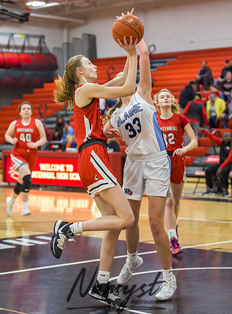 Centennial vs Blaine JV Basketball 064