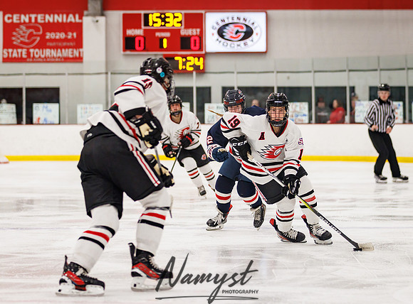 Centennial vs NWC Varsity Hockey 60