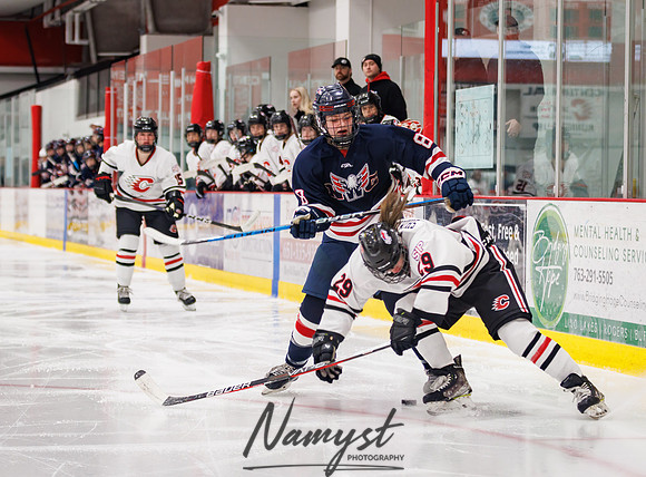 Centennial vs NWC Varsity Hockey 92