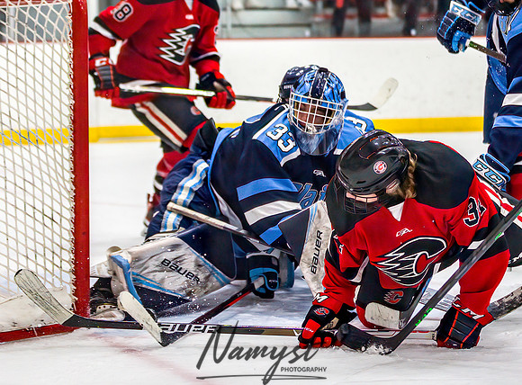 Centennial vs Blaine Varsity Hockey 449