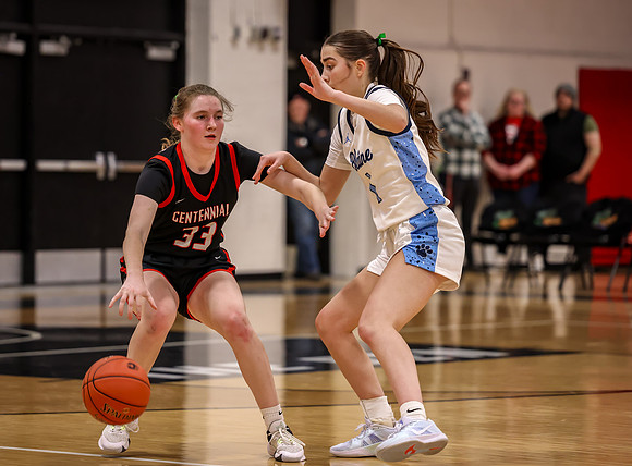 Centennial vs Blaine Girls Varsity Basketball 319