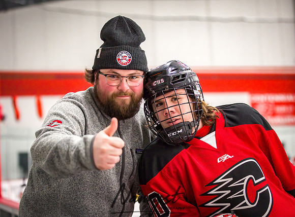 Centennial vs Blaine JV Hockey 005