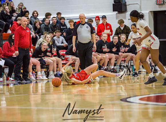 Centennial vs Coon Rapids Girls Varsity Basketball 056