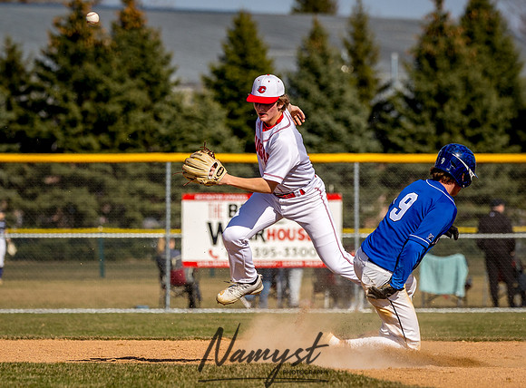 Centennial vs Rogers Varsity Baseball 137