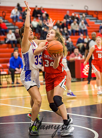 Centennial vs Spring Lake Park Girls Varsity Basketball 033