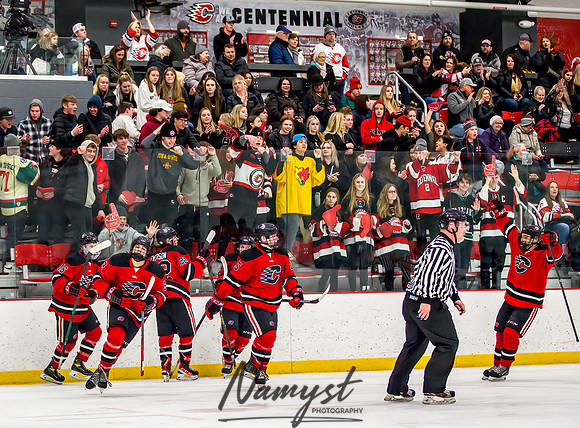 Centennial vs Blaine Varsity Hockey 383