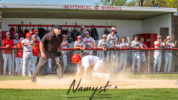 Centennial vs Blaine Varsity Baseball 203