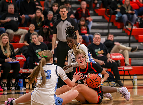 Centennial vs Blaine Girls Varsity Basketball 267