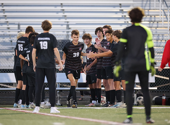 Centennial vs Totino-Grace Varsity Soccer 32