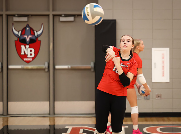 Centennial vs Anoka Girls Varsity Volleyball 7