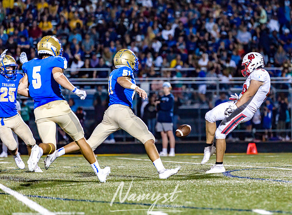 Centennial vs Wayzata Varsity Football Game 0116